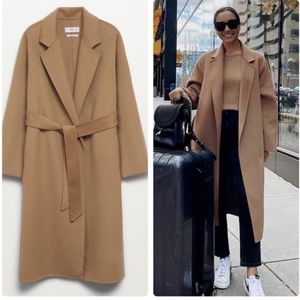 NWT Mango Wool Blend Iconic Must Have Coat